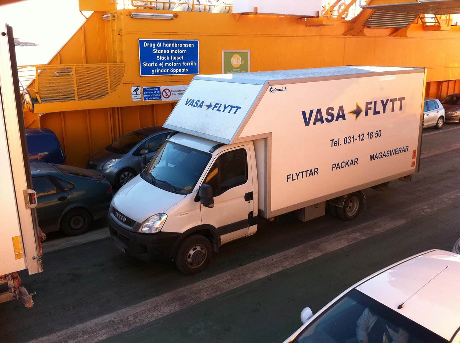 VasaFlytt AB - Vår flyttbil